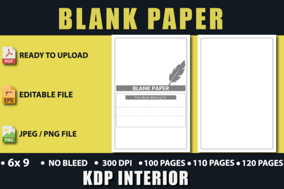 Blank Paper – KDP Interior: A Versatile Tool