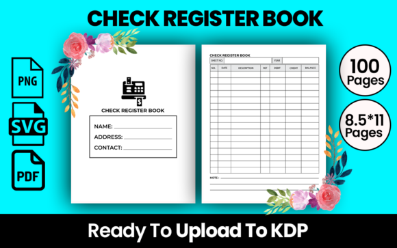 Check Register Book: A Practical Guide to KDP Interiors and Financial Tracking