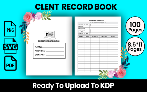 Client Record Book: Streamline Your KDP Publishing