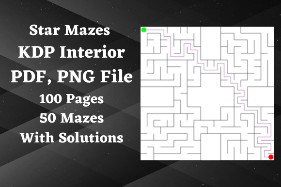 Discover the Ultimate Maze Puzzle Interior for Kids: A Perfect Addition to Your Amazon KDP Portfolio