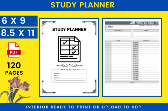 Enhance Your Design Workflow with KDP Study Planner