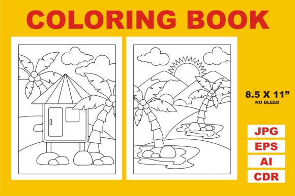 Evaluating Coloring Book Nature Landscape Resources: Formats, Styles, and Practical Fit