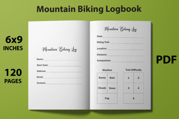 KDP Mountain Biking Log Book: A Strategic Tool for Tracking and Enhancing Your Riding Experience