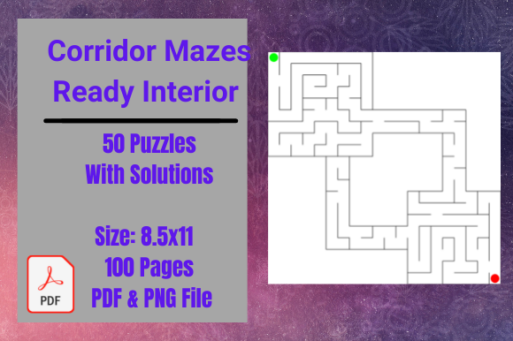 Mazes Puzzles Activity Book 8.5x11 KDP: A Strategic Asset for Digital Publishers
