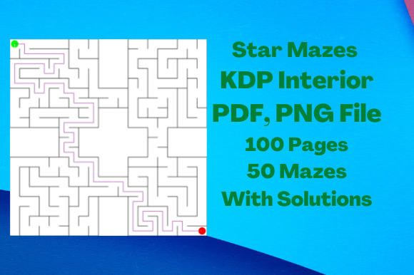 Streamlining Your Publishing Workflow with the KDP Interior Star Maze Interior