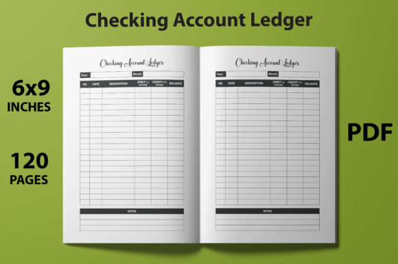 Understanding and Utilizing a Checking Account Ledger for Amazon KDP