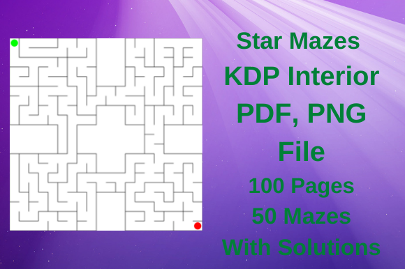 Unlock Creativity and Boost Your Business with Maze for KDP Activity Interior