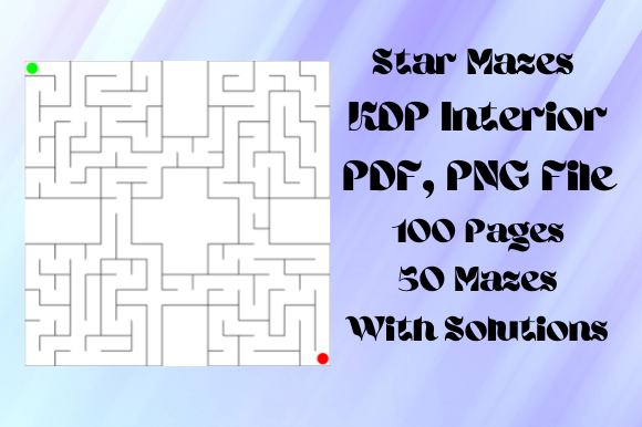 Unlock Creativity and Engagement with 50 Mazes for KDP Activity
