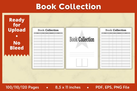 Unlocking Creativity and Efficiency with the Book Collection KDP Interior 8,5x11in