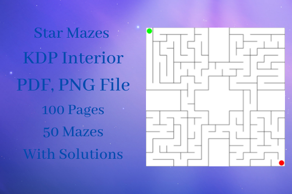 Unlocking Creativity and Fun with the 50 Star Maze Puzzle Book for Kids