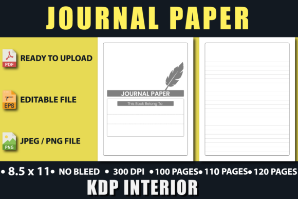 Unlocking Creativity with Journal Paper – KDP INTERIOR