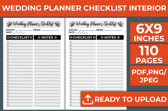 Wedding Planner Checklist Interior KDP: Your Ultimate Wedding Planning Companion